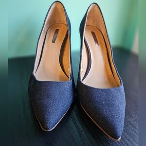 BCBGeneration Denim 3 Inch Heel Women's Size 7